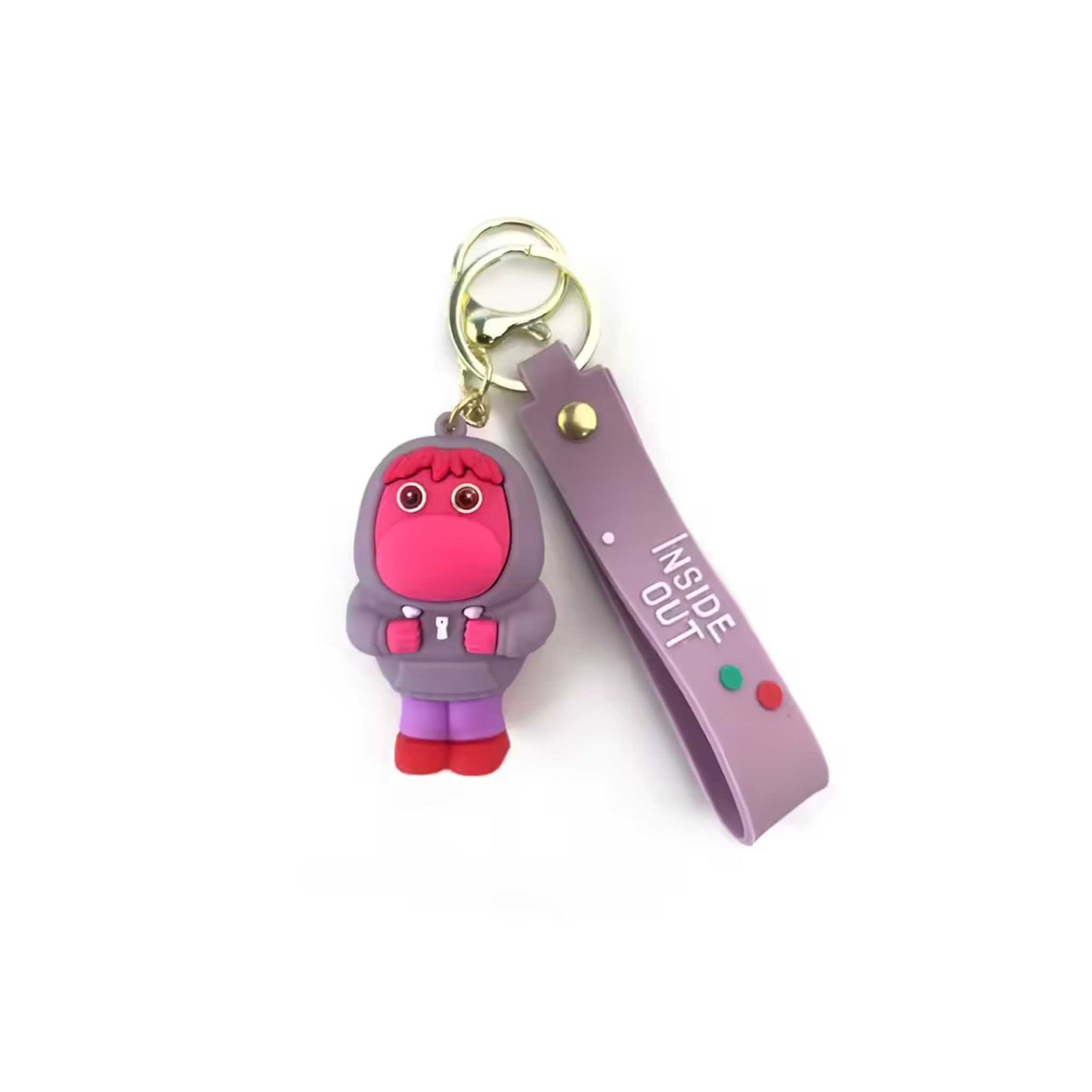 K29 Inside Out 3D Silicone Keychains