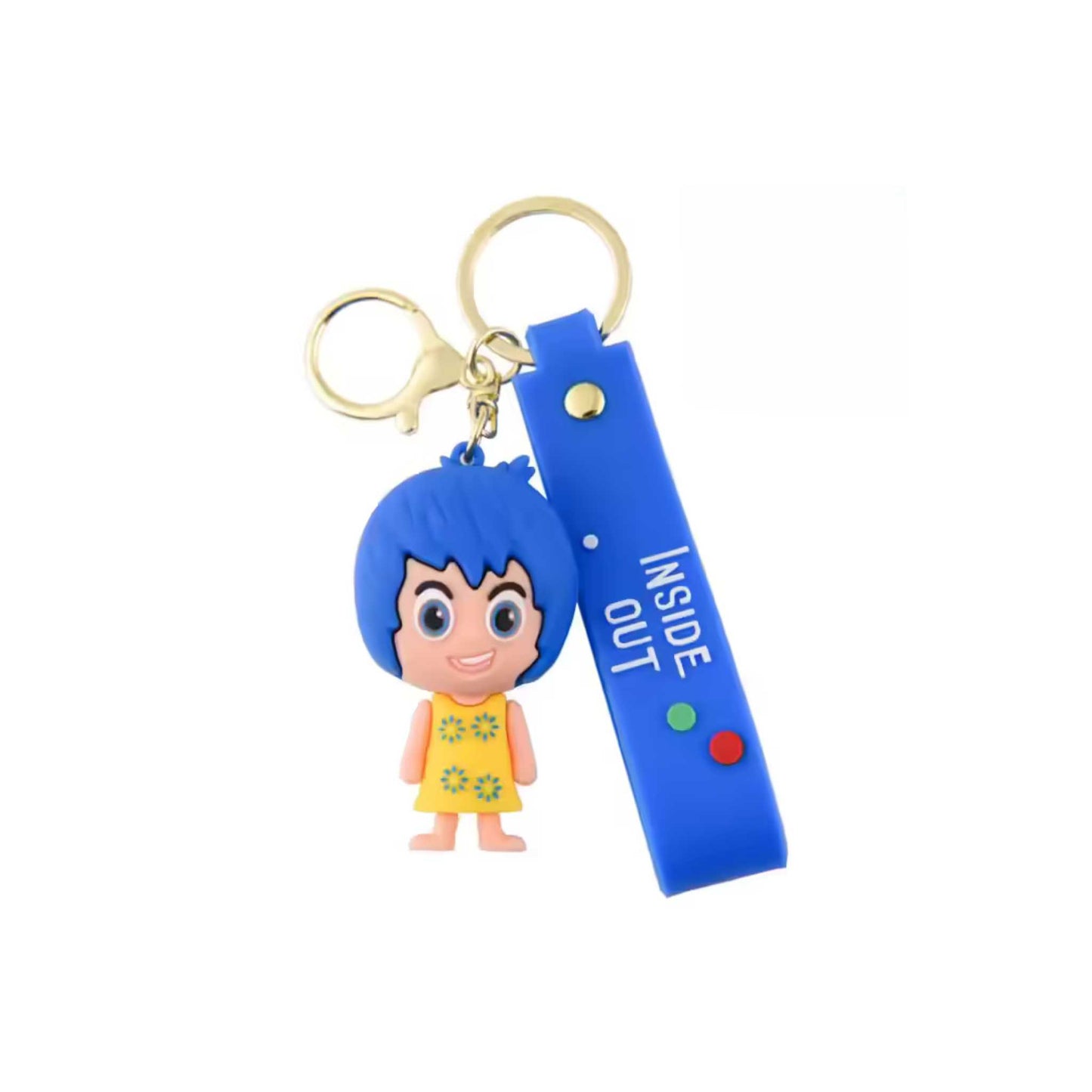 K29 Inside Out 3D Silicone Keychains