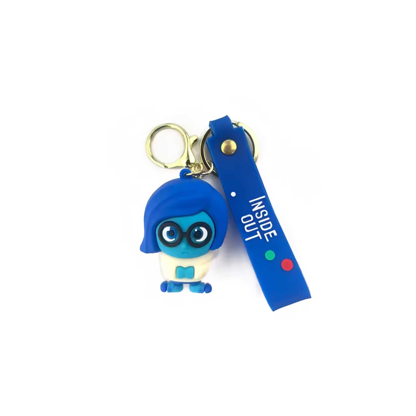 K29 Inside Out 3D Silicone Keychains