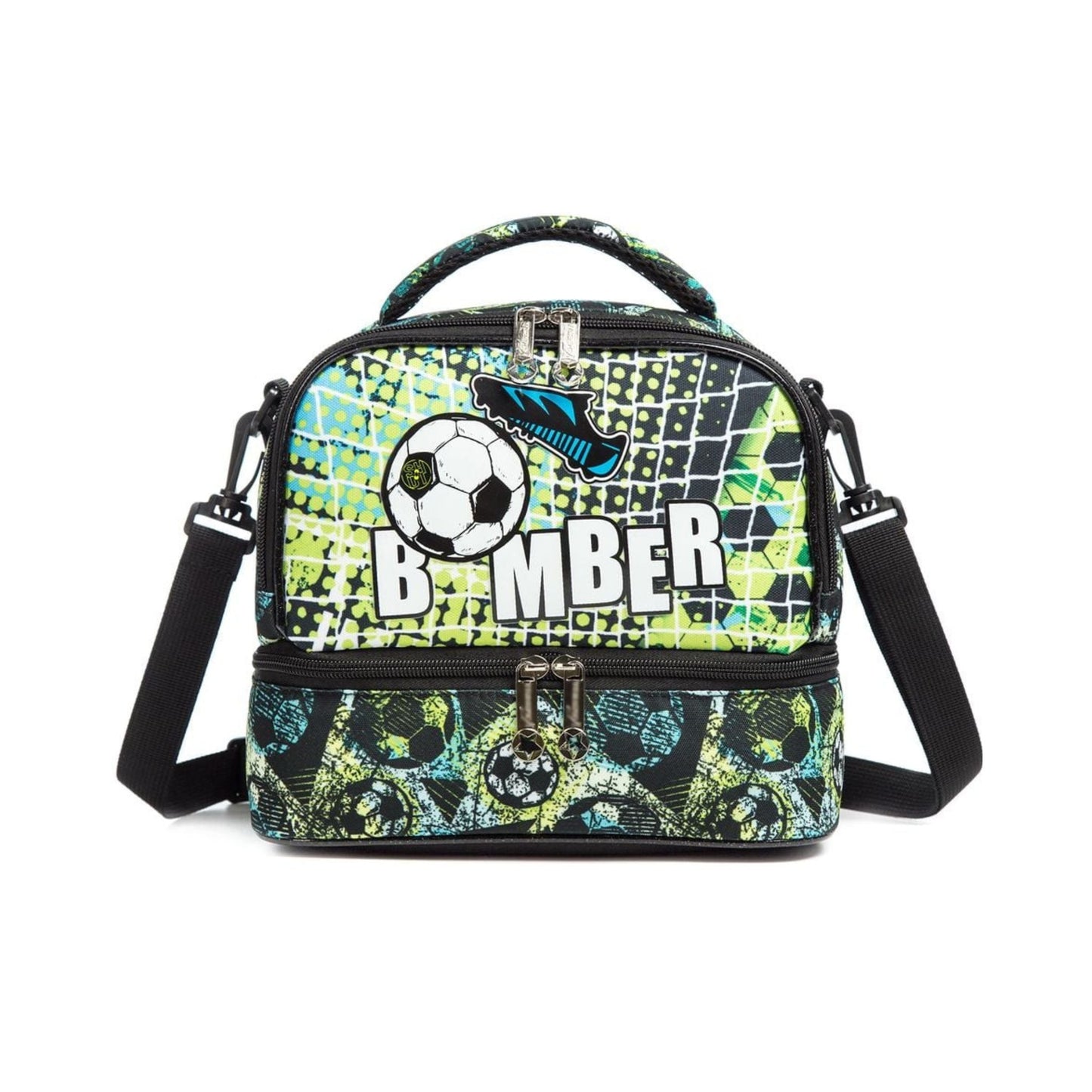 Boys Football Insulated Lunch Bag