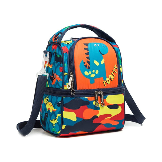 Boys Dinosaur Insulated Lunch Bag