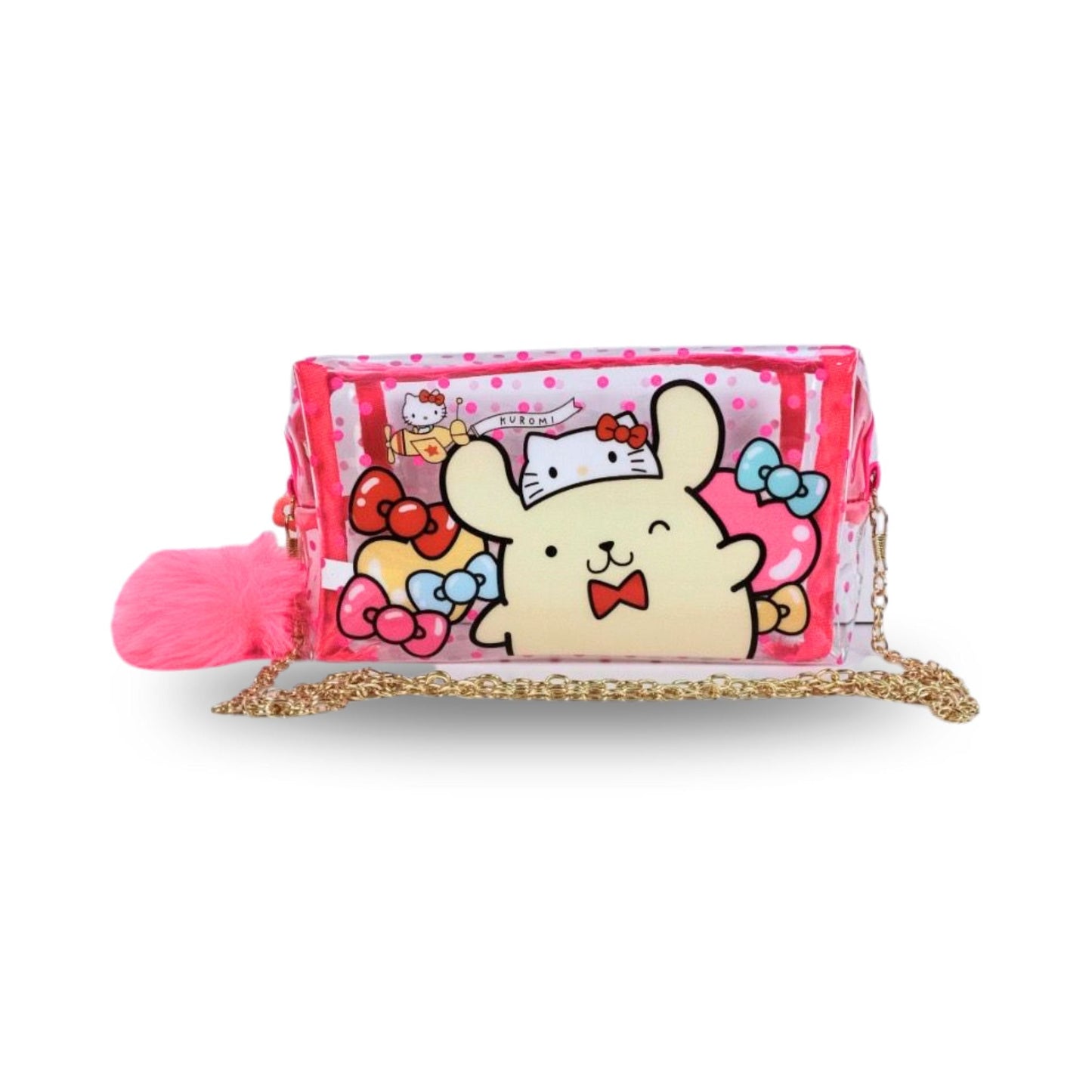 S3742 Hello Kitty Clear Crossbody