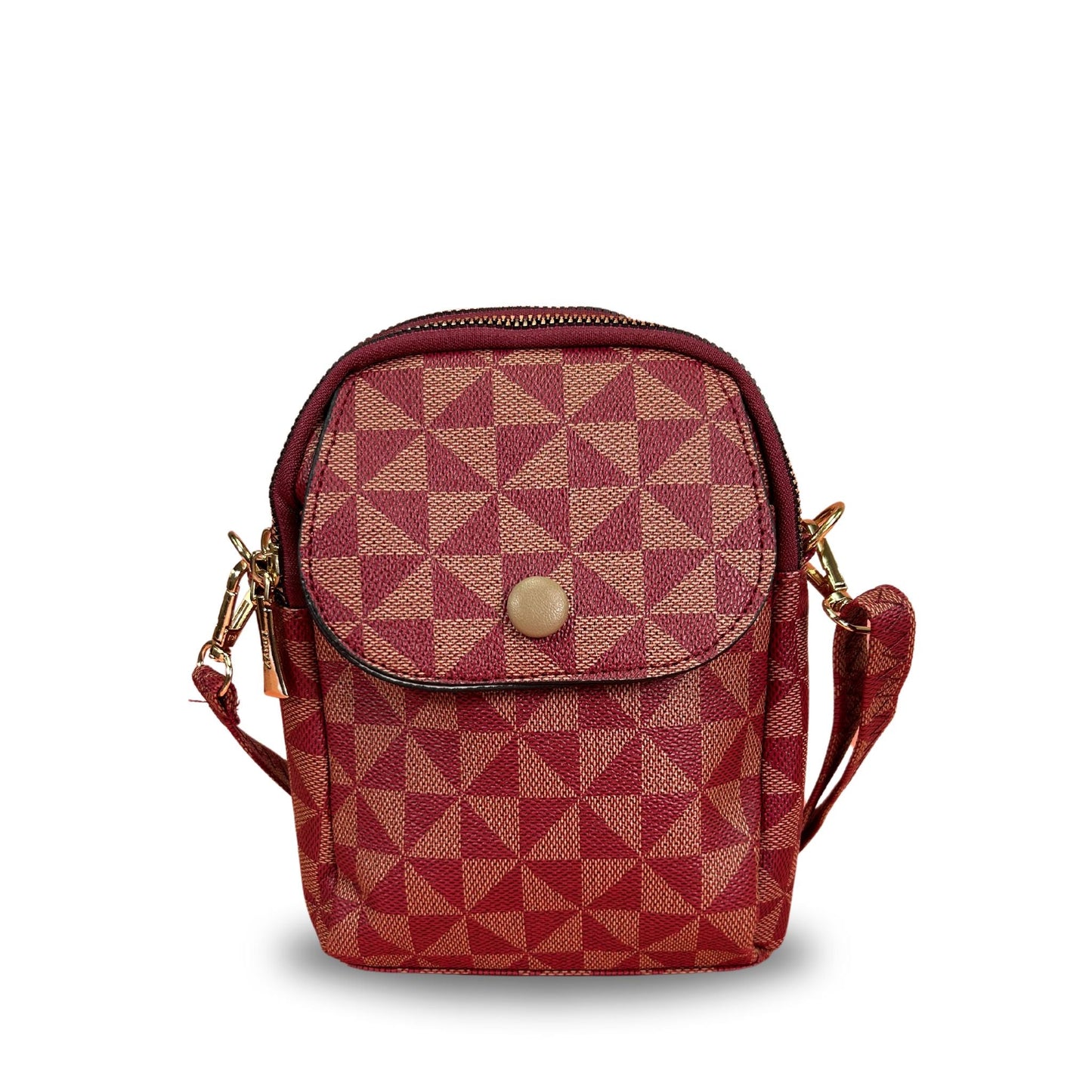 S3654 Pattern Crossbody Bag