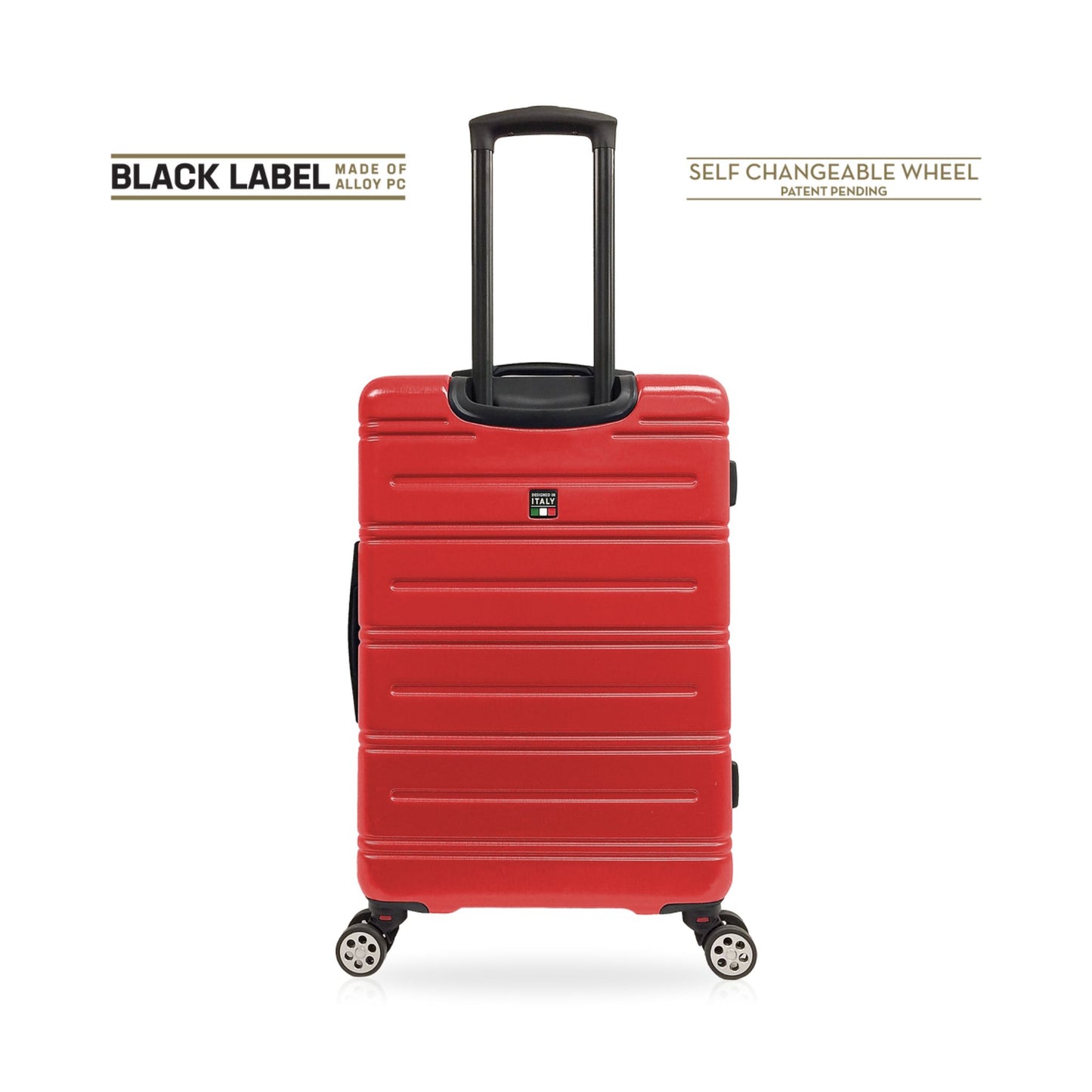 Tucci Red Hard Case Luggages