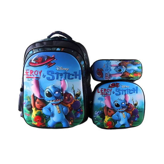 G472 Stitch Multi-print Backpack Set