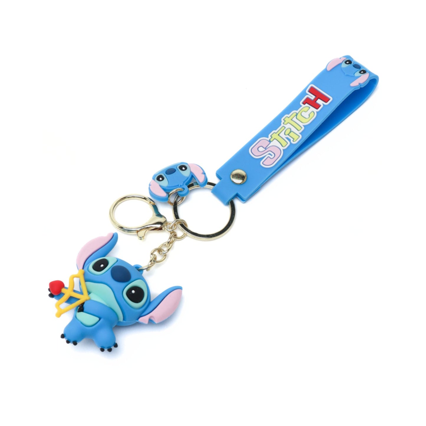 Stitch 3D Silicone Keychains