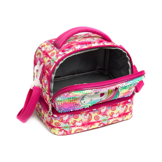 Girls Unicorn Insulated Lunch Bag