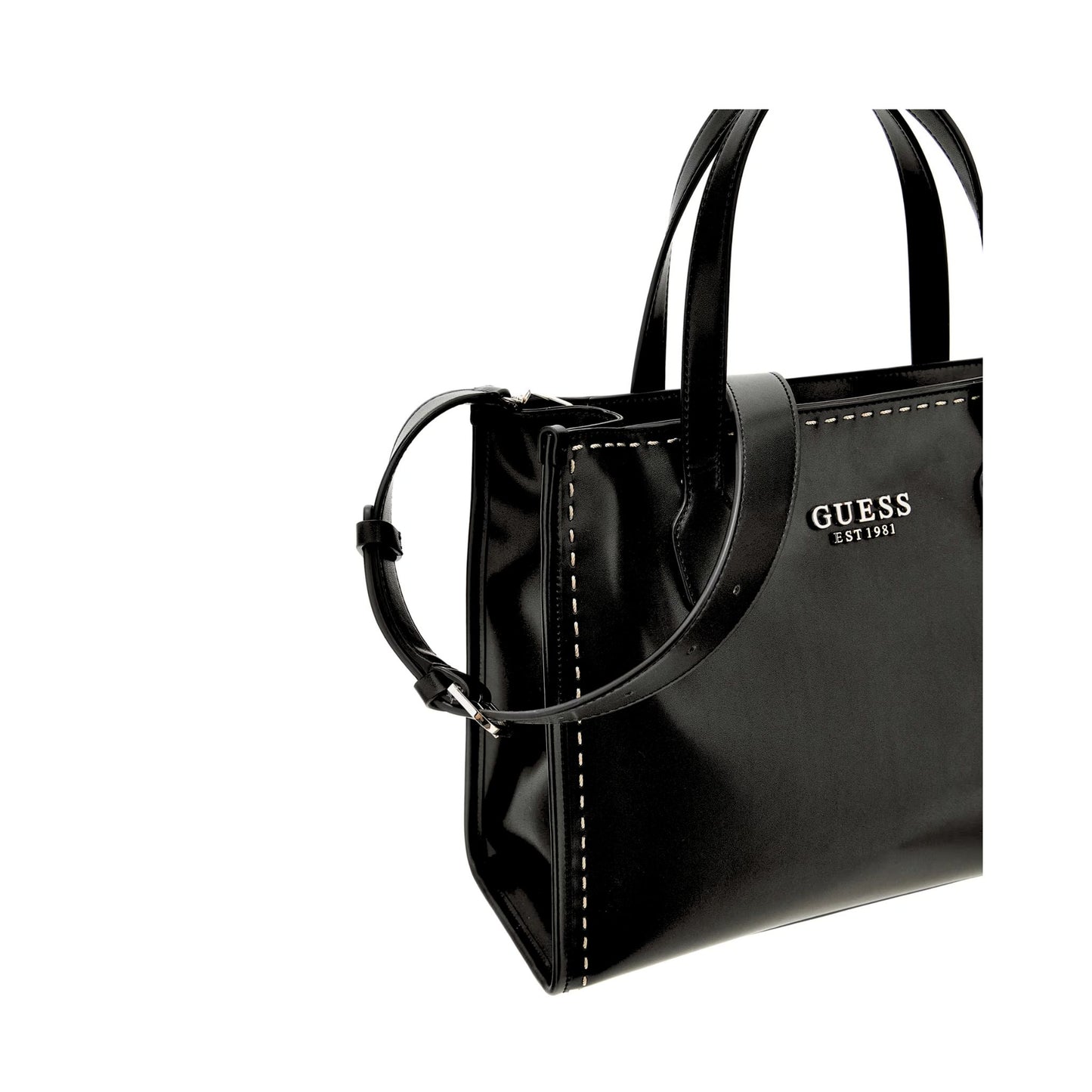 Guess Silvana 2 Compartment Tote - Black