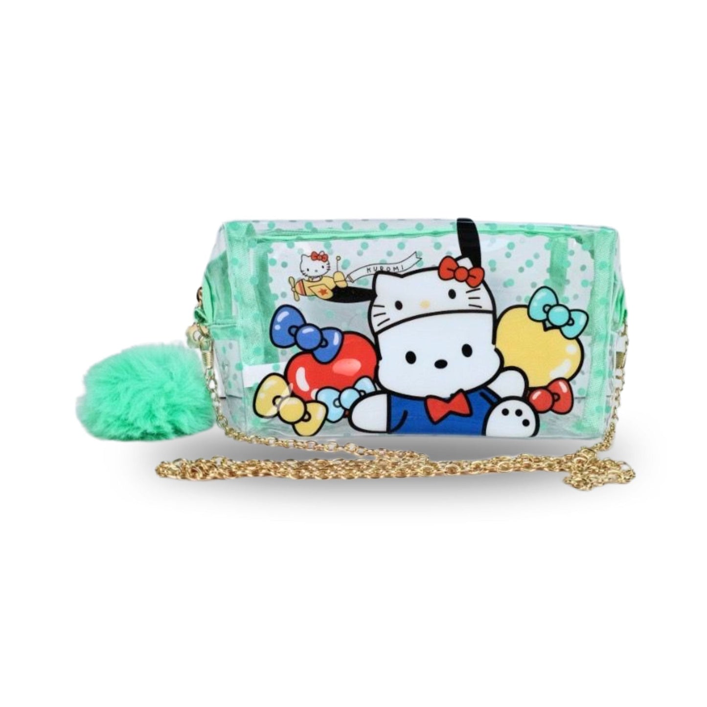 S3742 Hello Kitty Clear Crossbody