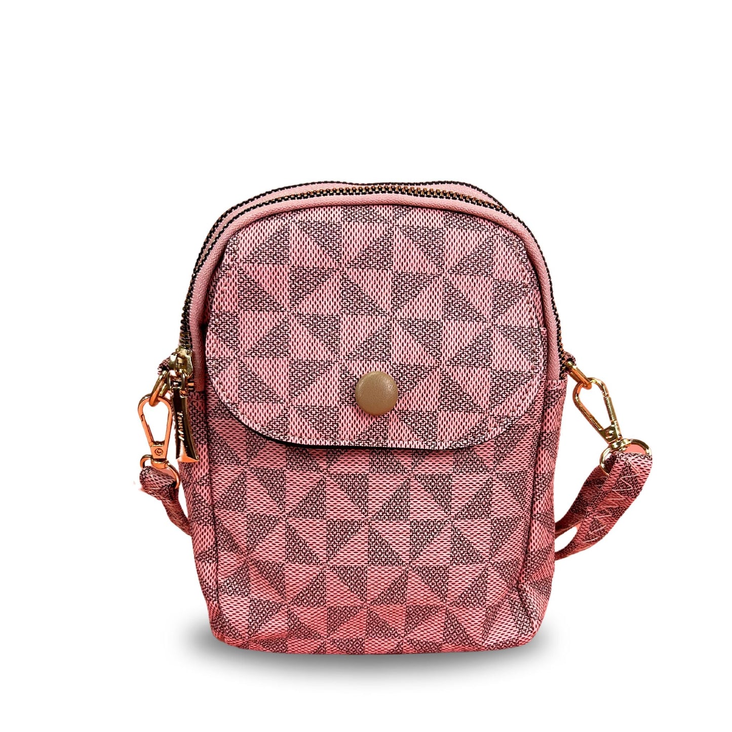 S3654 Pattern Crossbody Bag