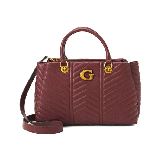 GUESS Lovide Girlfriend Satchel - Merlot