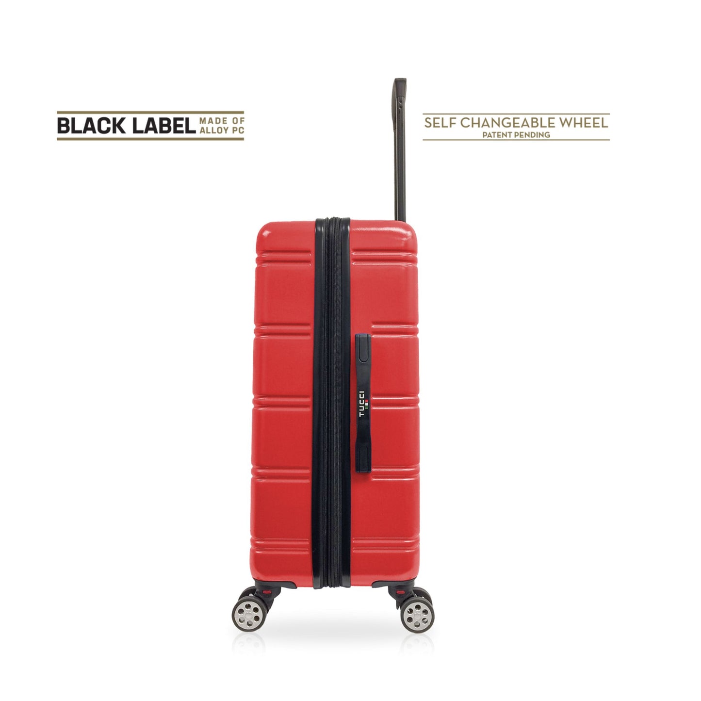 Tucci Red Hard Case Luggages