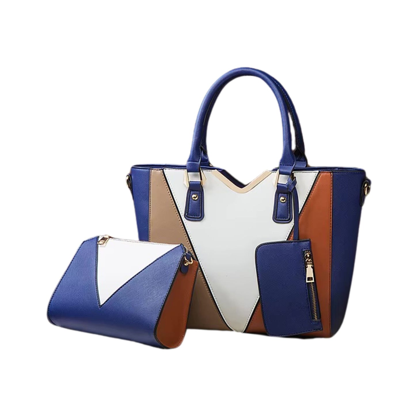 A078 Ladies 3pc Handbag Set