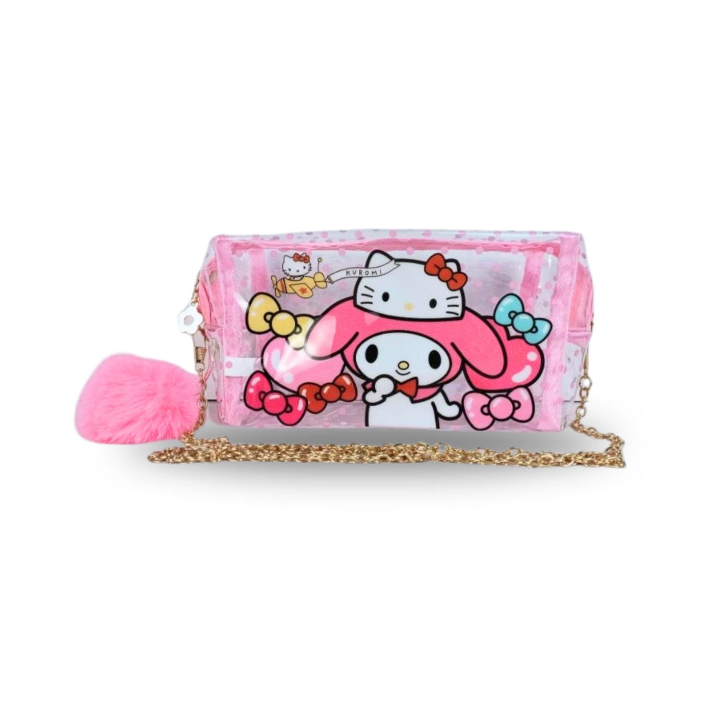 S3742 Hello Kitty Clear Crossbody