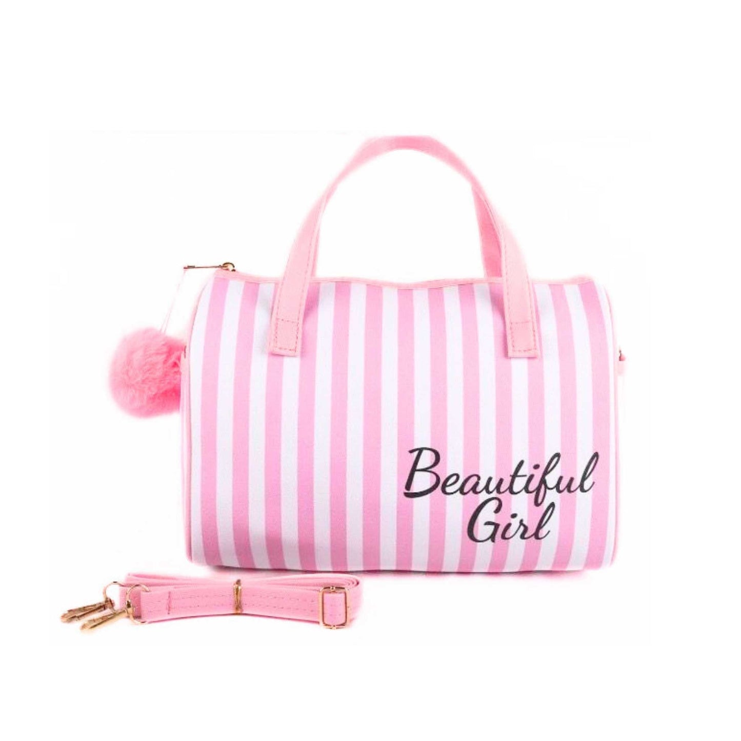 A1309 Beautiful Girl Mini Duffel Bag