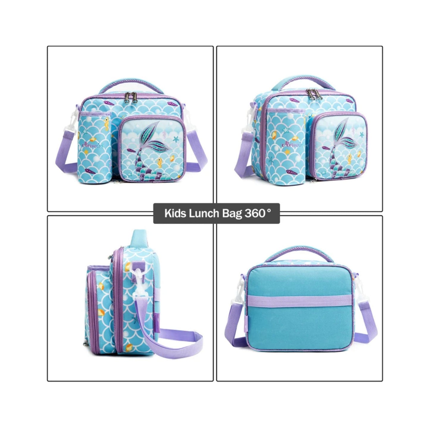 Mermaid Insulated Lunch Bag