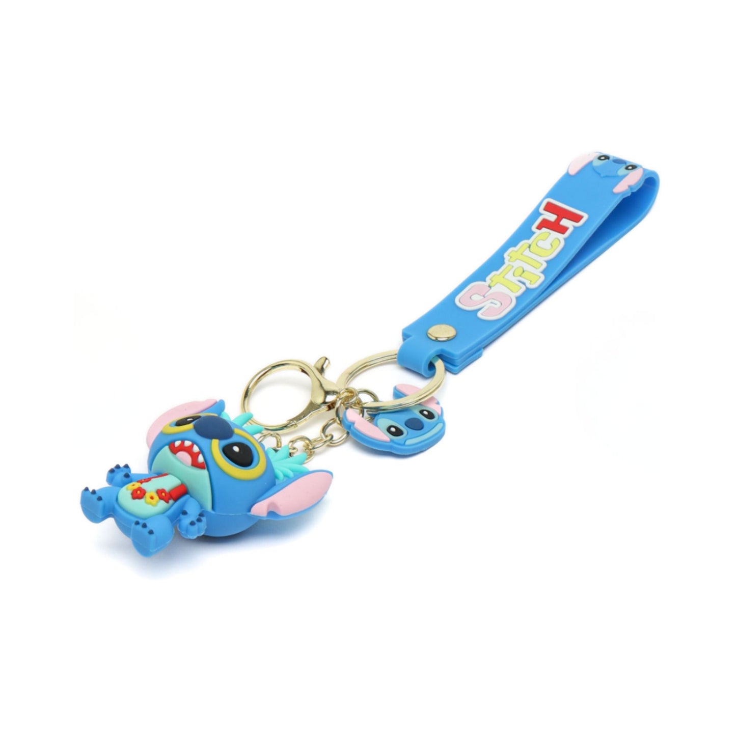 Stitch 3D Silicone Keychains