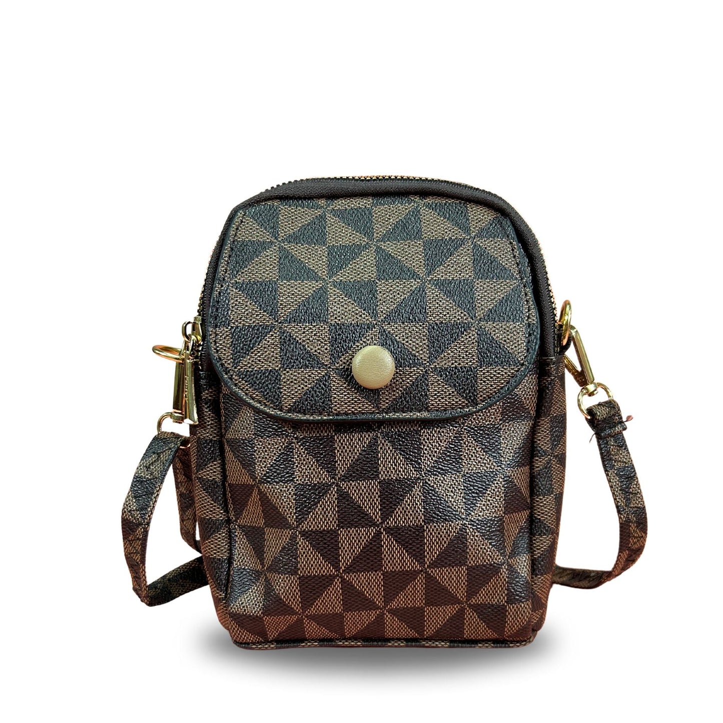 S3654 Pattern Crossbody Bag