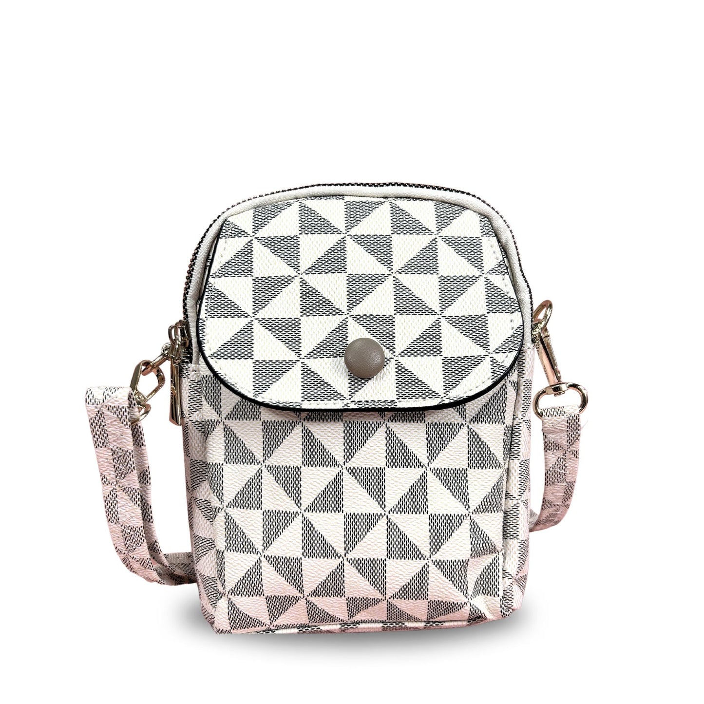 S3654 Pattern Crossbody Bag