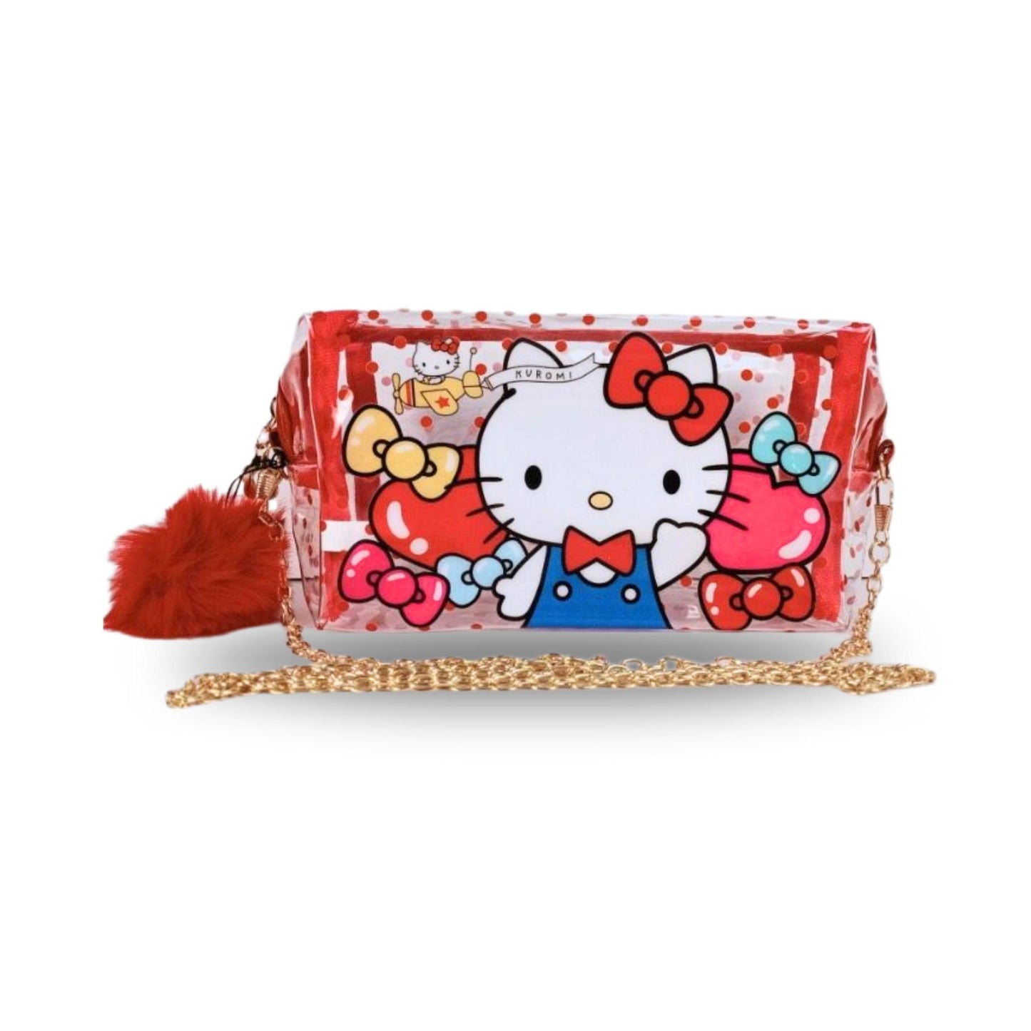 S3742 Hello Kitty Clear Crossbody