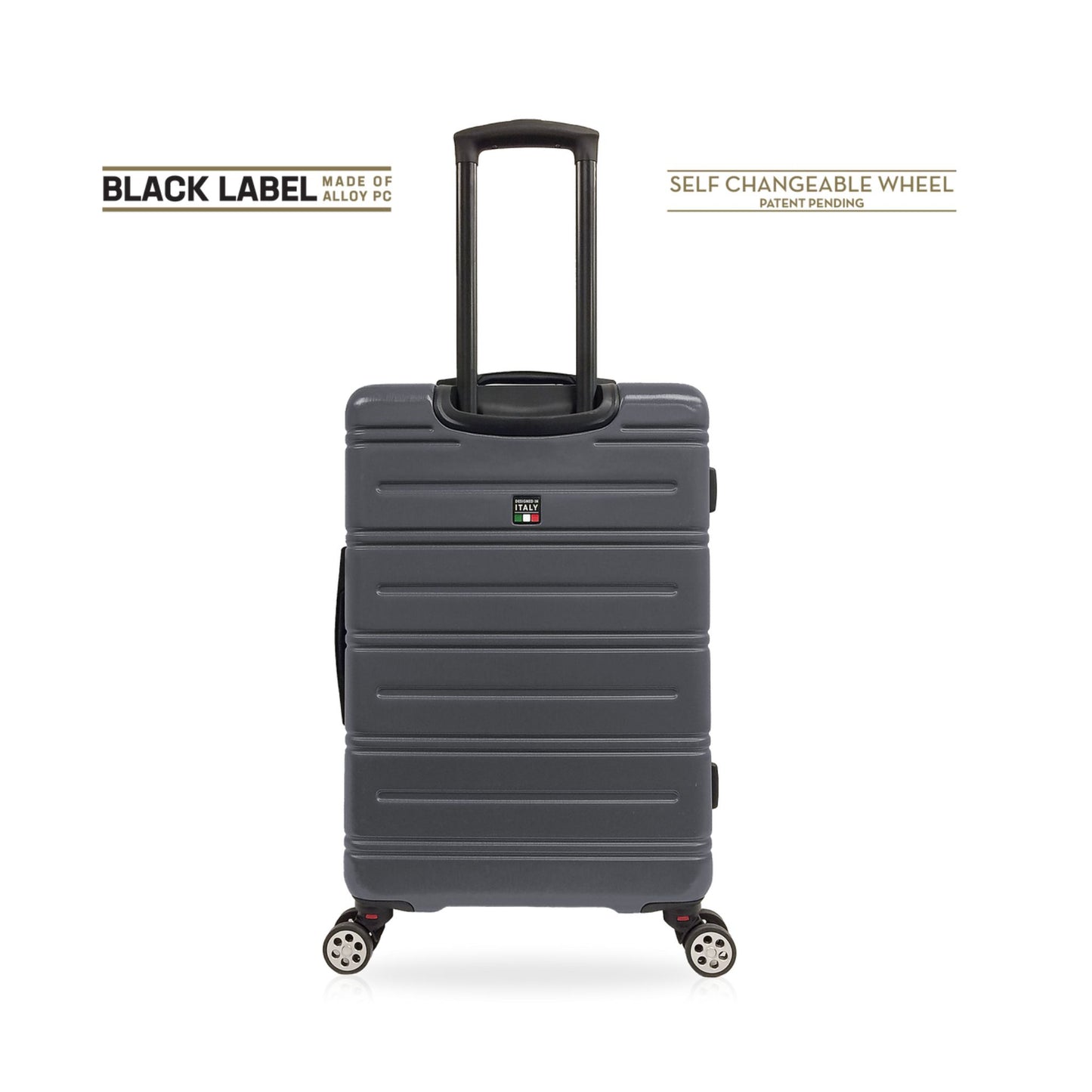 Tucci Grey Hard Case Luggages