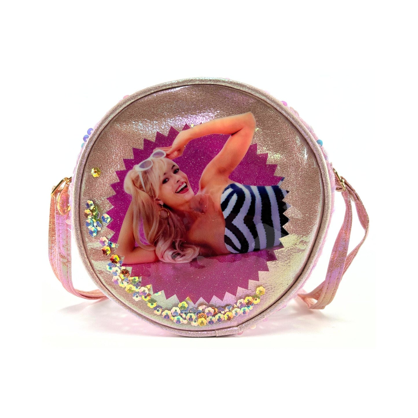 S3580 Barbie Sequins Crossbody Bag