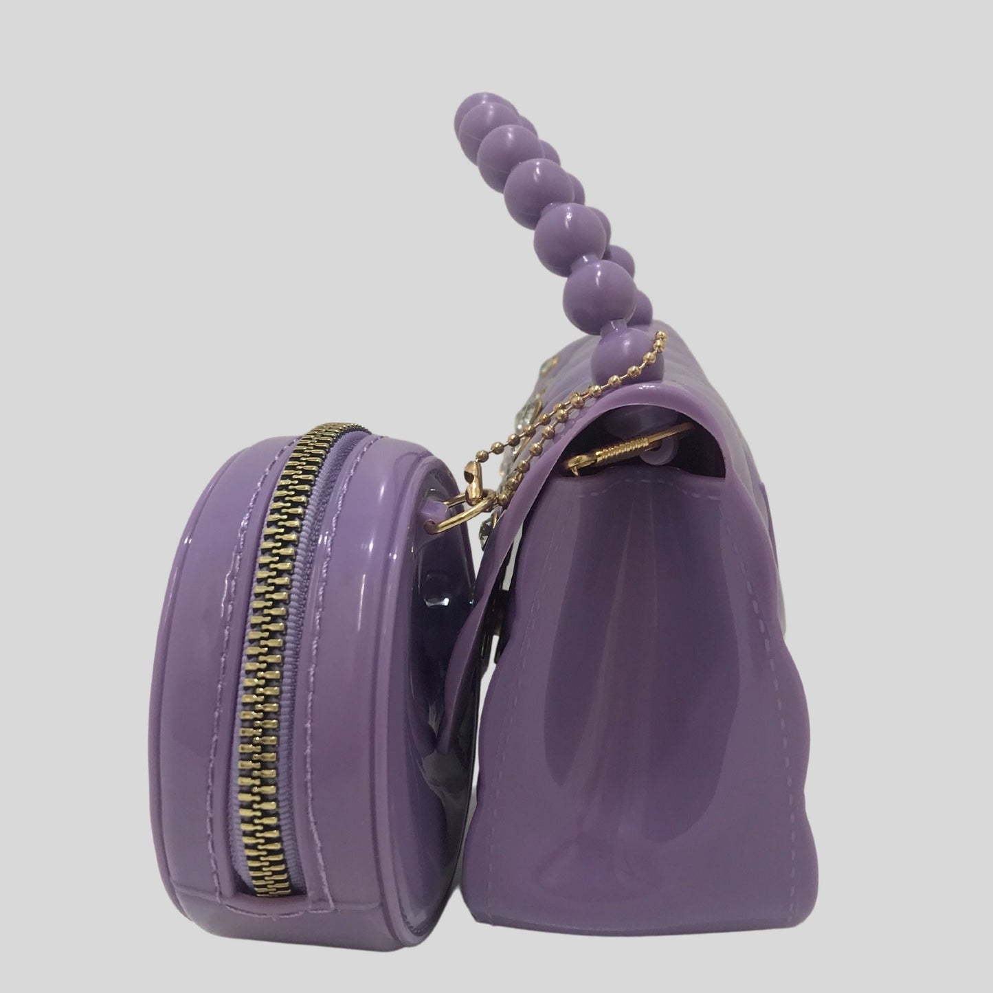 A1049 Jelly Handbag & Coin Purse