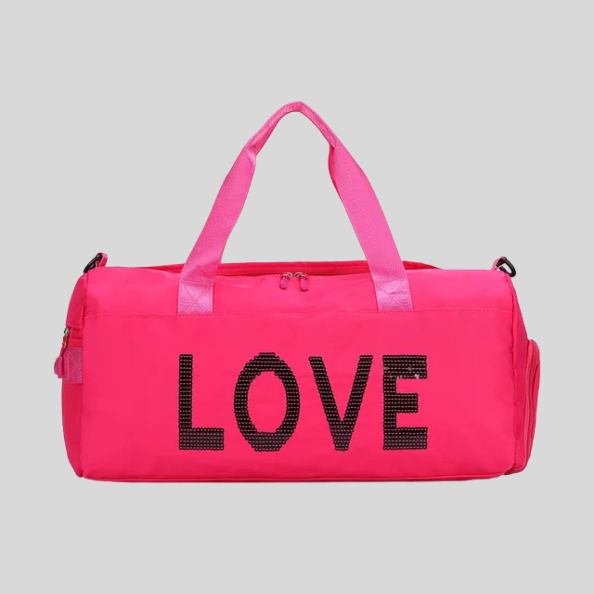 A668 LOVE DUFFEL BAG