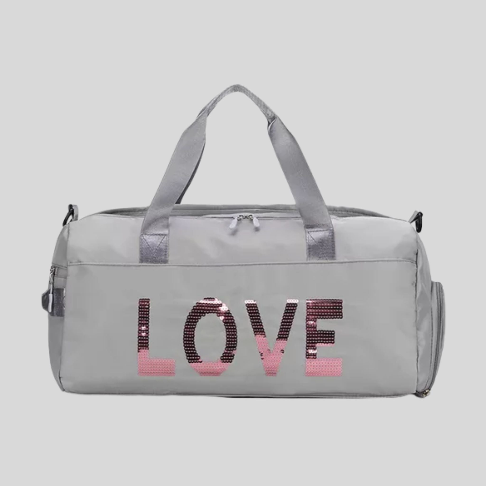 A668 LOVE DUFFEL BAG