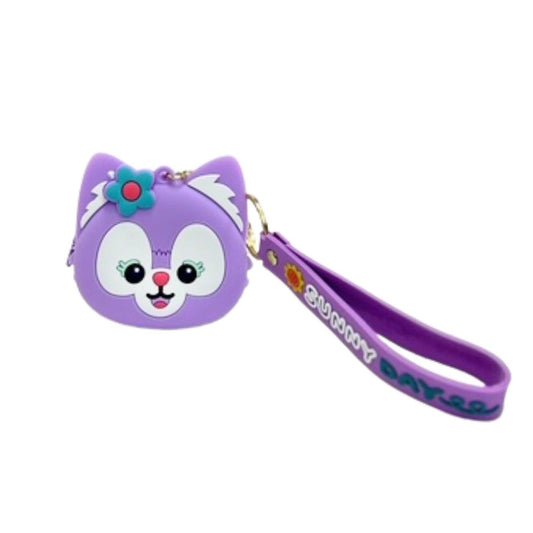 K29 Kitty Silicone Keychain Pouch