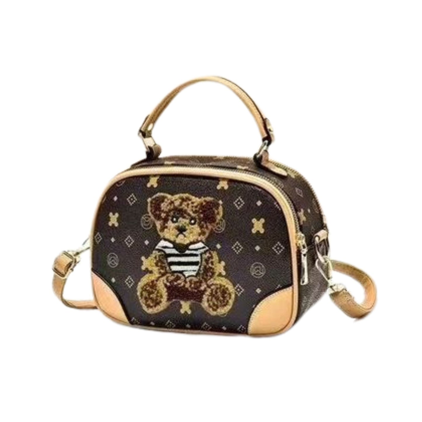 A1513 Bear Ladies Handbag / Crossbody