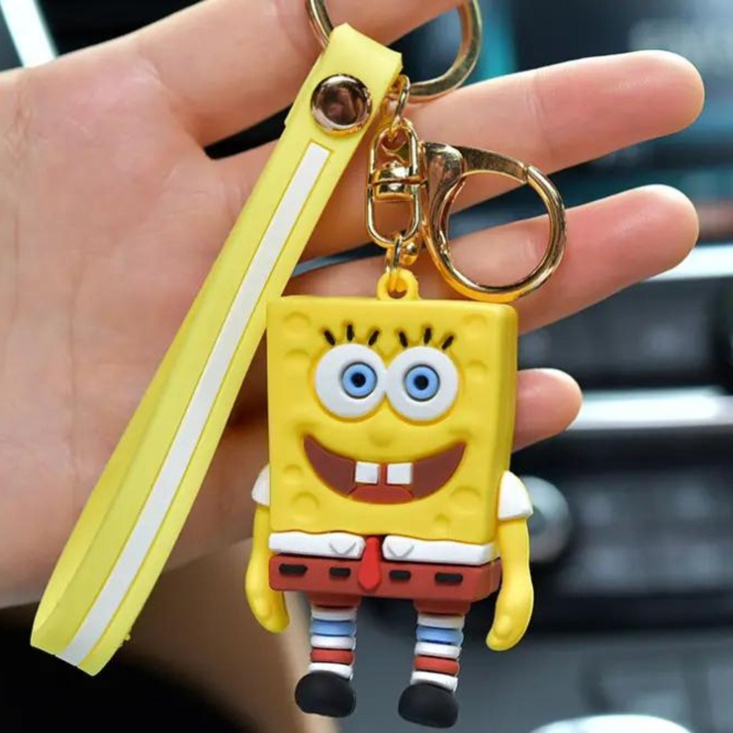 Spongebob Squarepants Silicone 3D Keychains