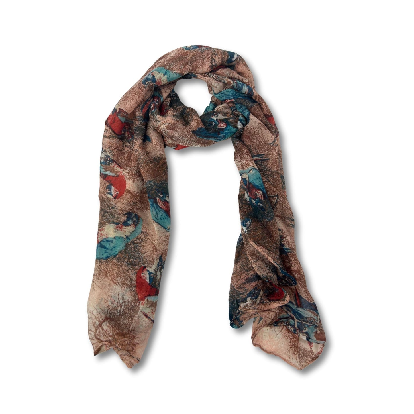 Ladies Tropical Printed Scarf