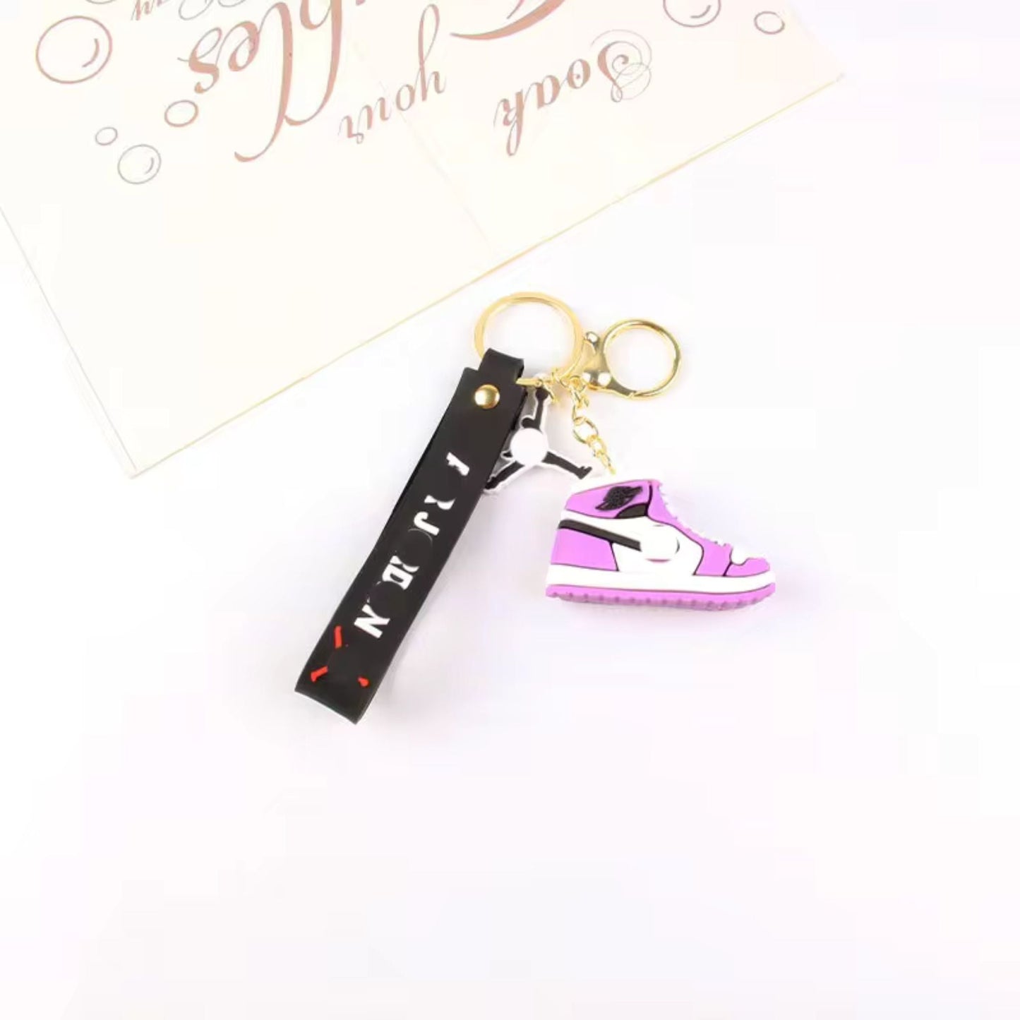 Jordan Sneaker 3D Silicone Keychains