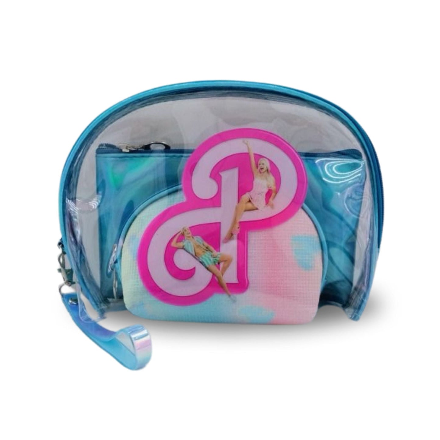 S3577 Barbie MultiPurpose 3 Piece Pouch Set