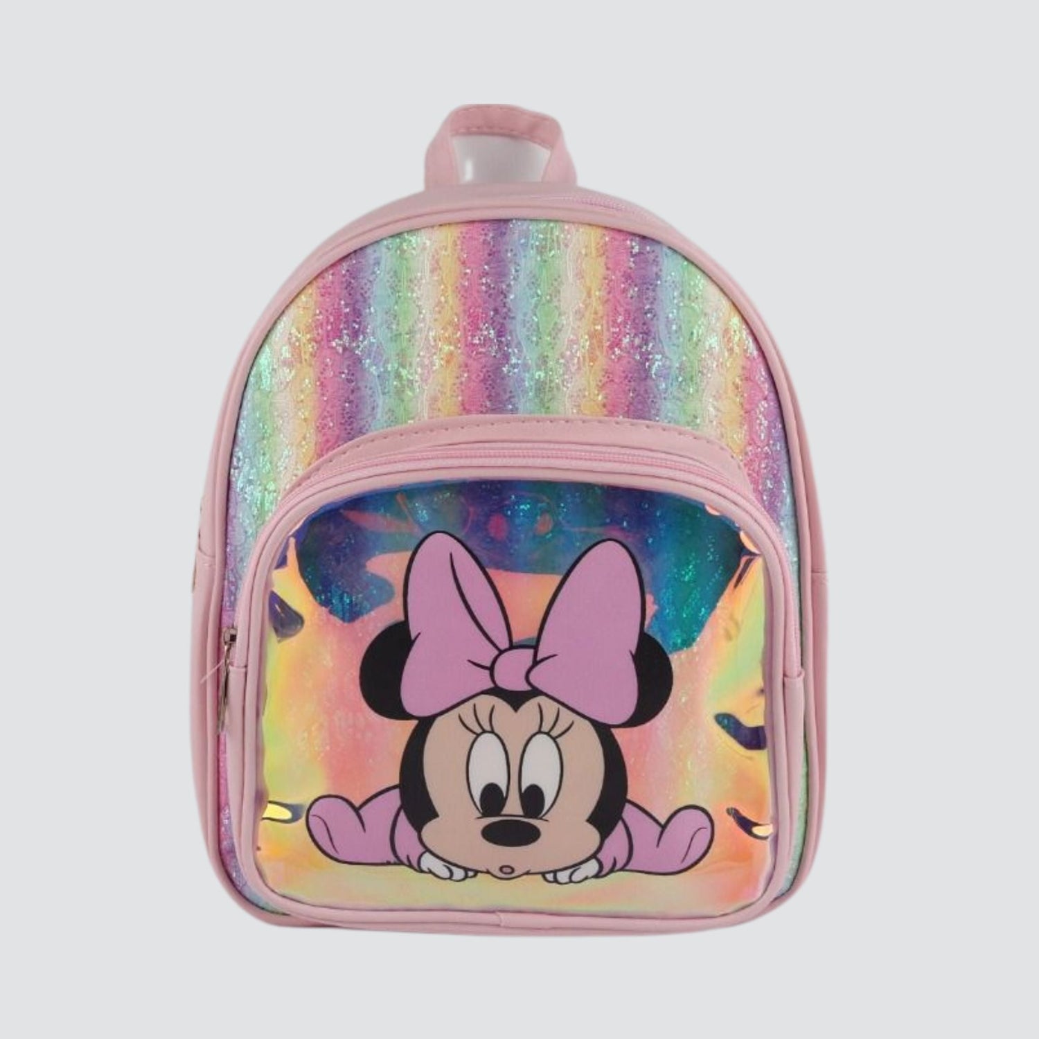 Peach Minnie Mouse Backpack