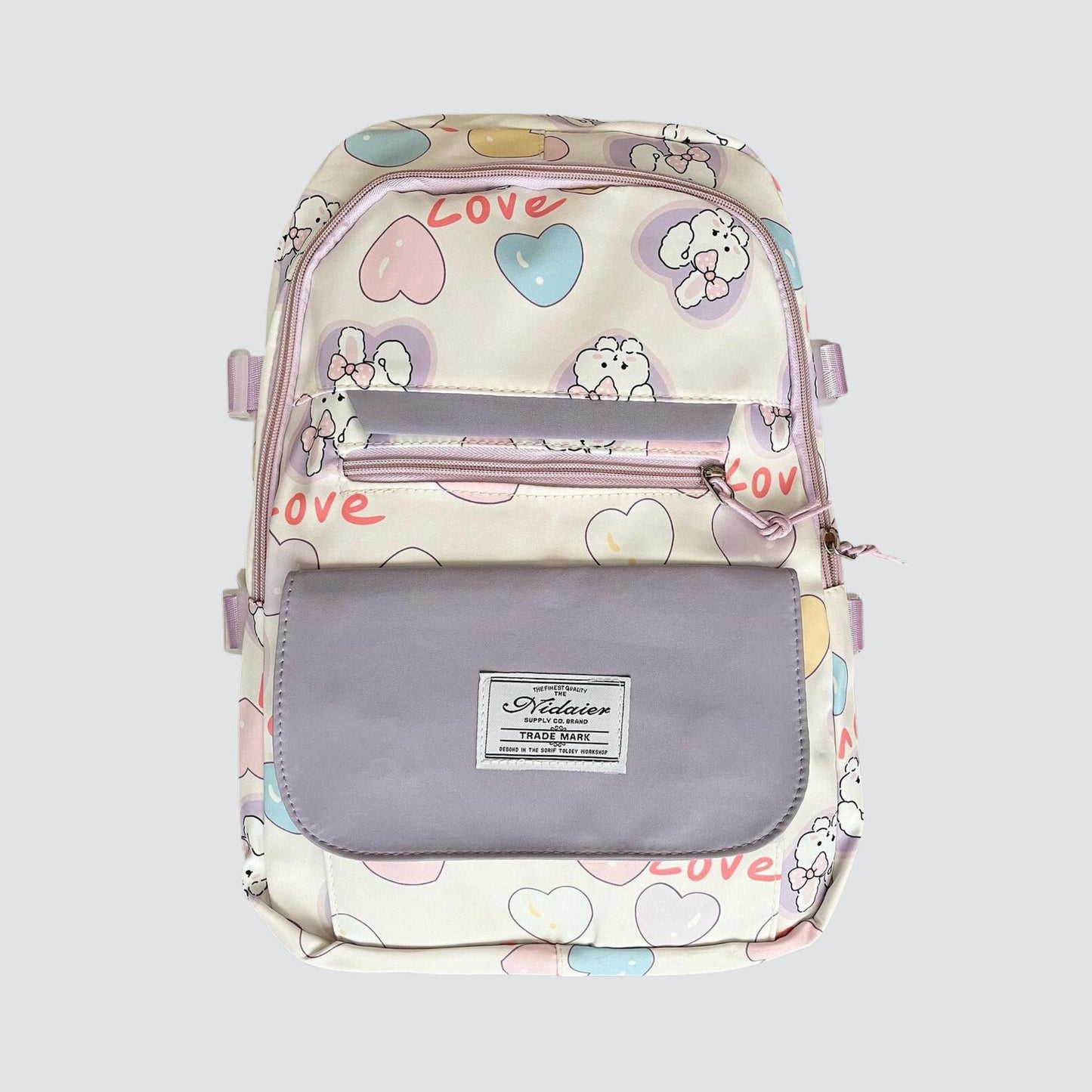 G60 Love Print Backpack