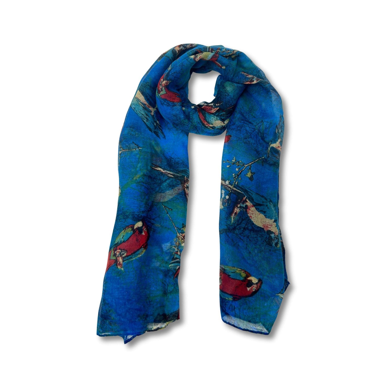 Ladies Tropical Printed Scarf