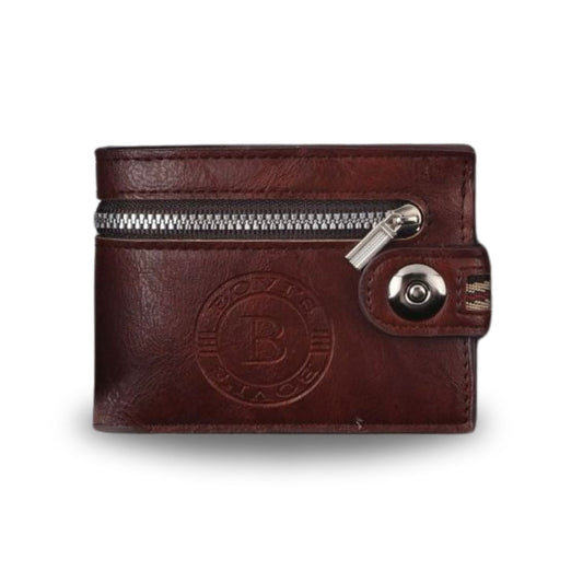 S3468 Men's Faux Leather Wallet