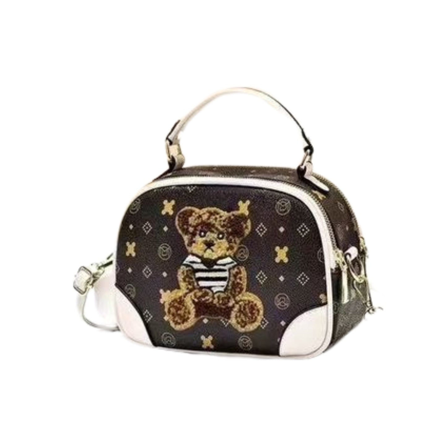 A1513 Bear Ladies Handbag / Crossbody