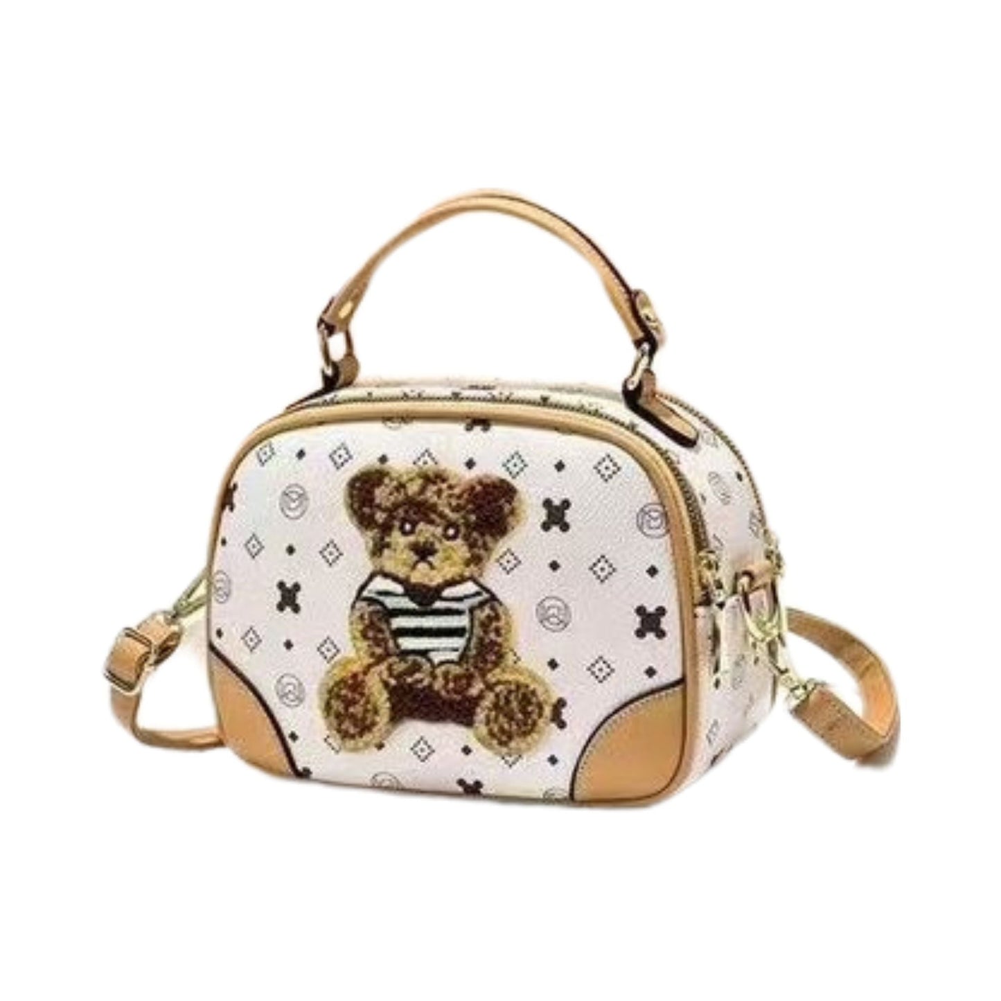 A1513 Bear Ladies Handbag / Crossbody