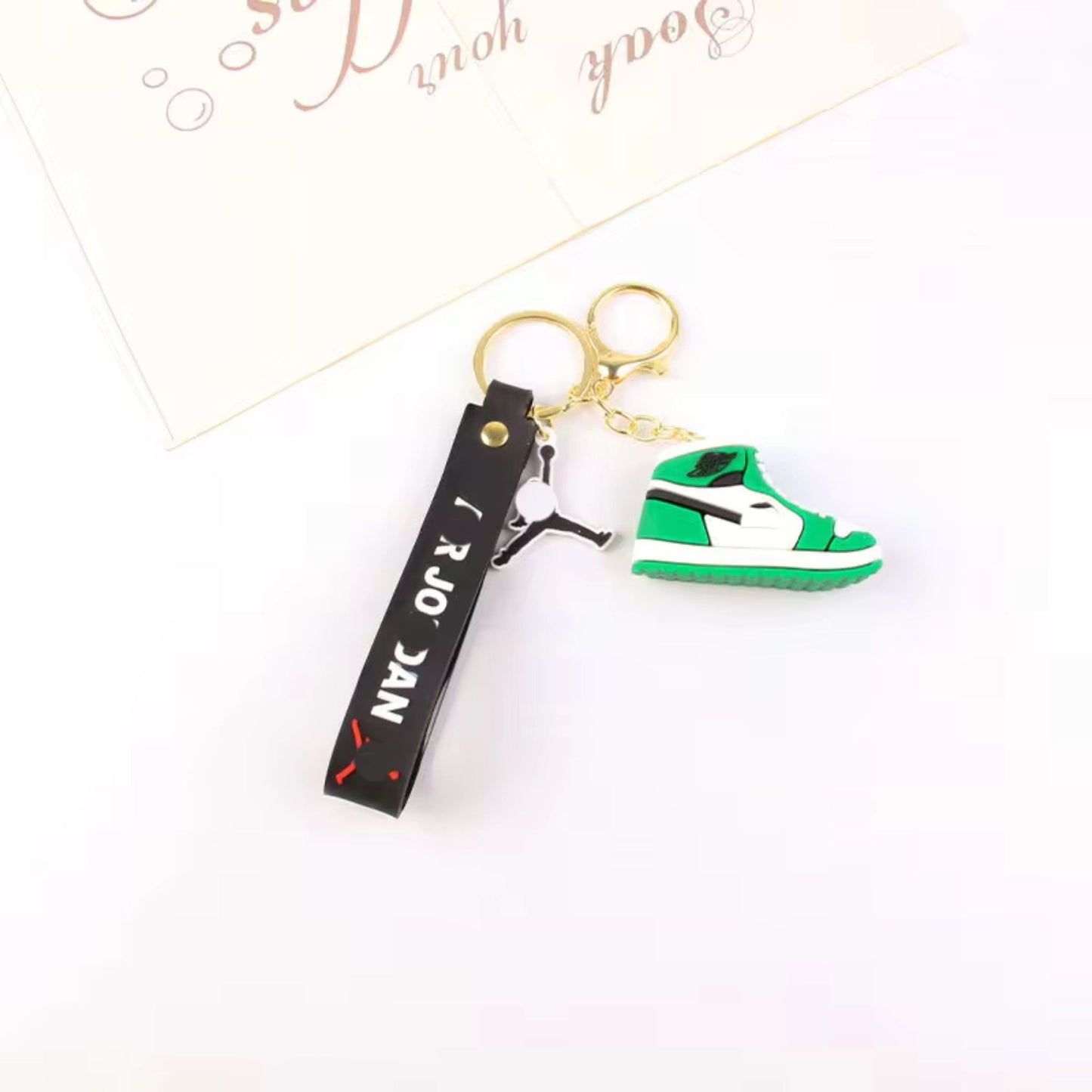 Jordan Sneaker 3D Silicone Keychains