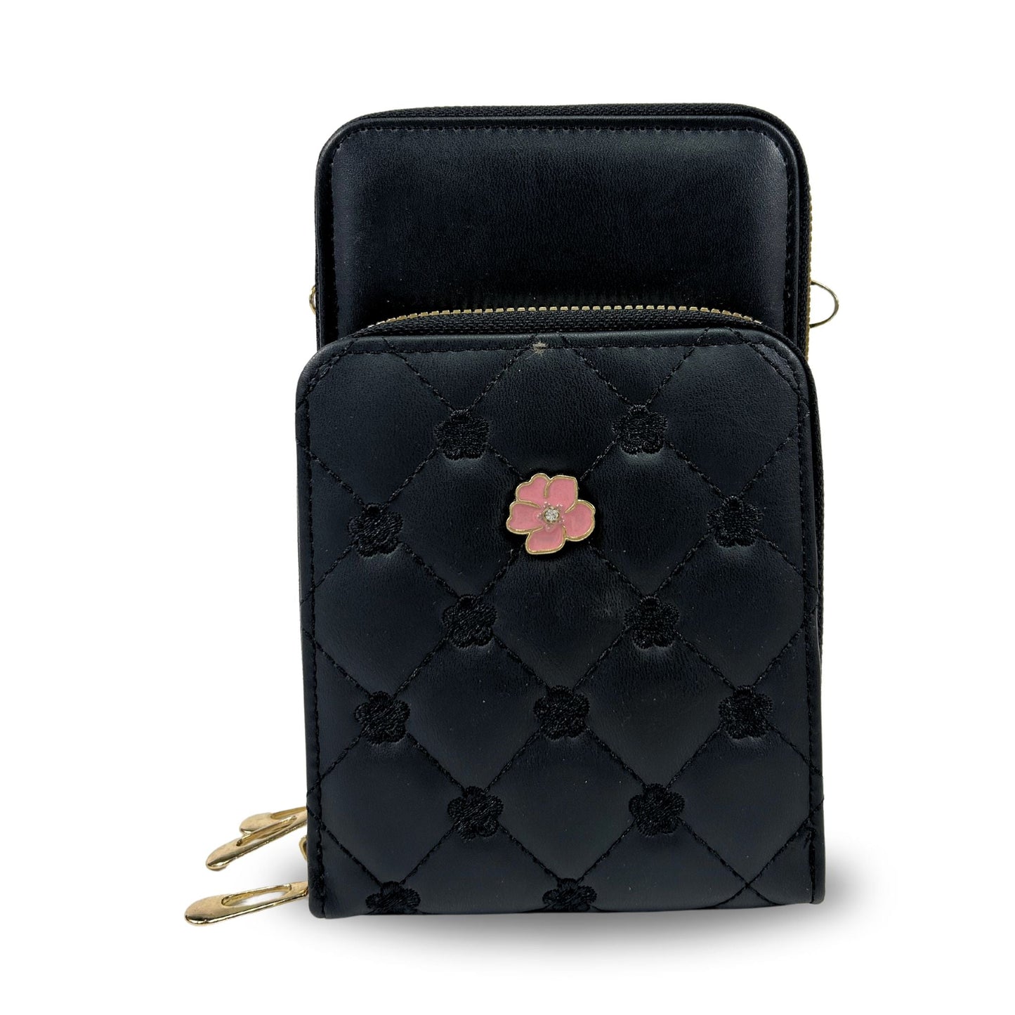 S3446 Flower Crossbody Bag