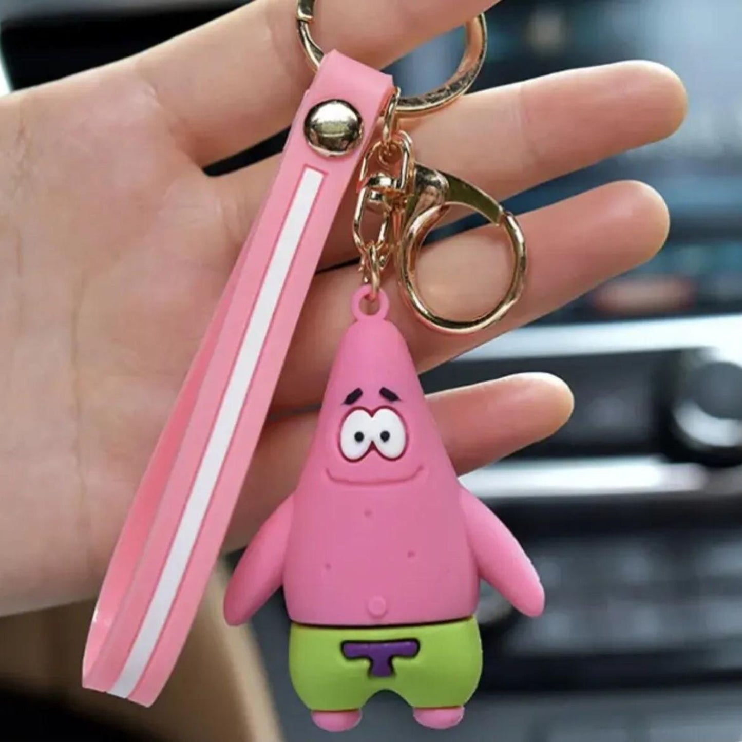 Spongebob Squarepants Silicone 3D Keychains