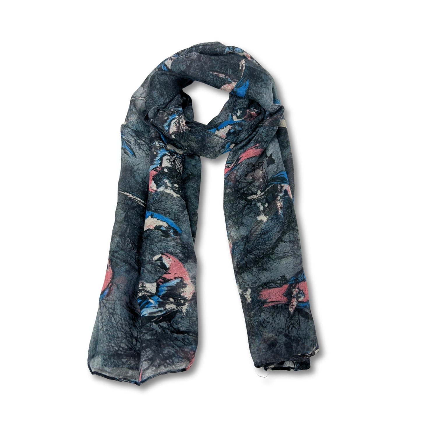 Ladies Tropical Printed Scarf