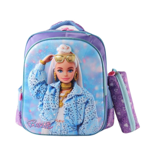 BC238 Barbie Backpack & Pencil Case