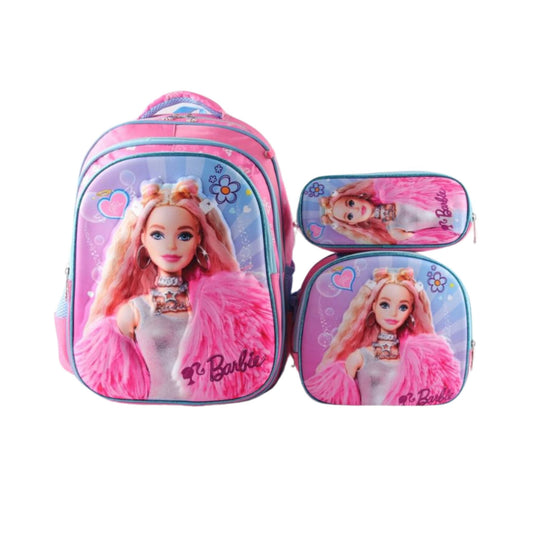 G322 Barbie Backpack / Trolley Set