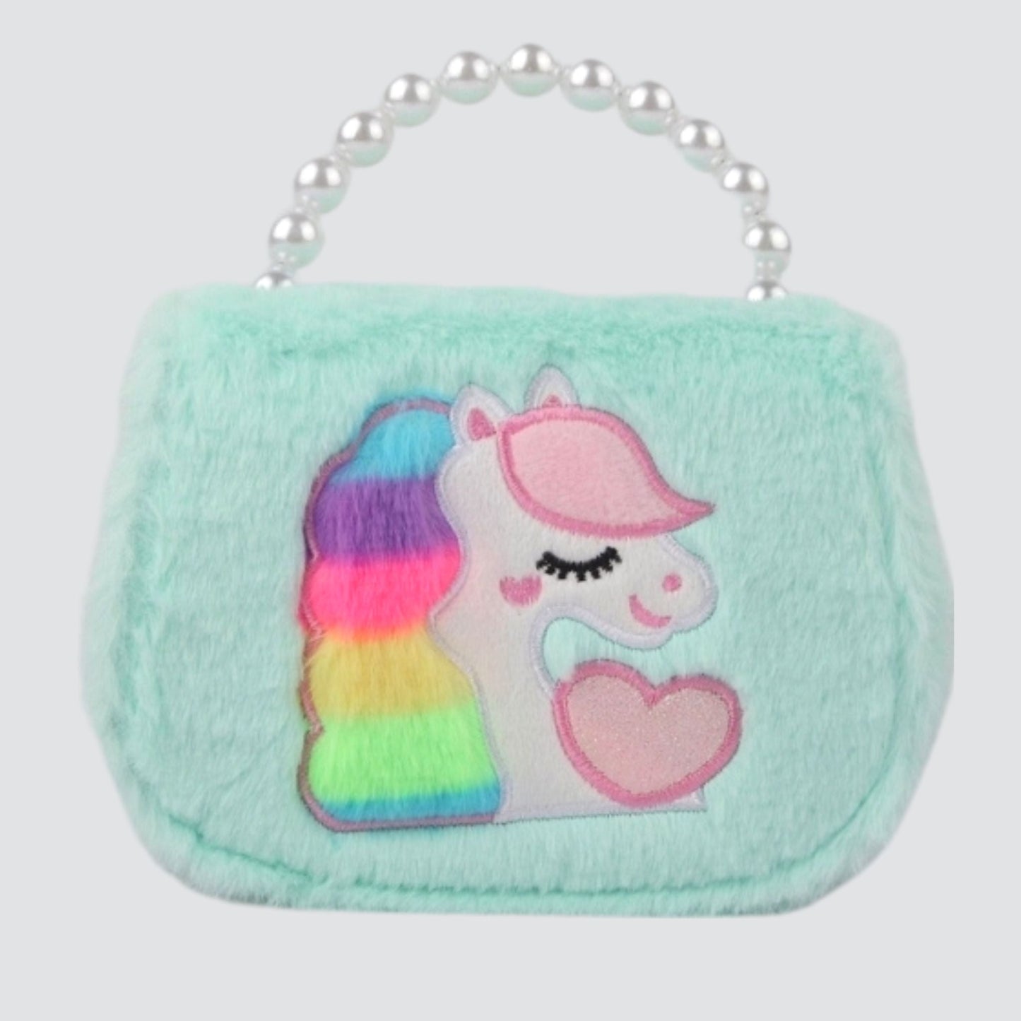 Mint Green Unicorn Crossbody / Handbag