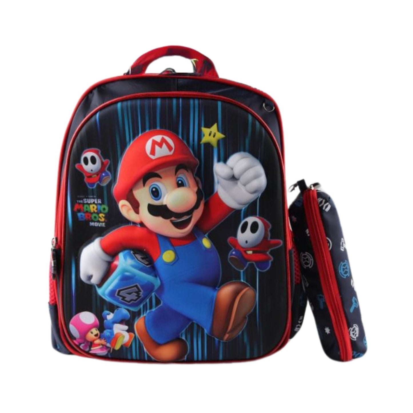 G241 Mario Bros Backpack & Pencil Case