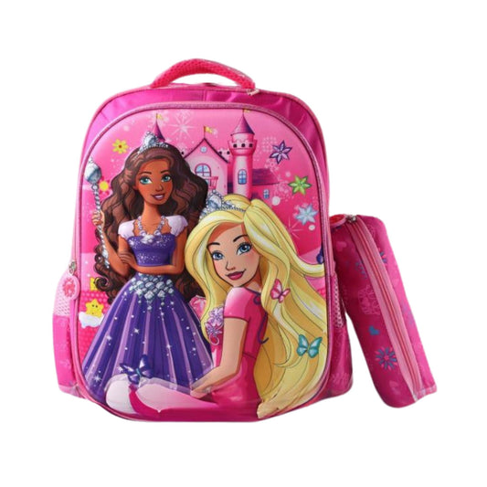 BC238 Barbie Backpack & Pencil Case